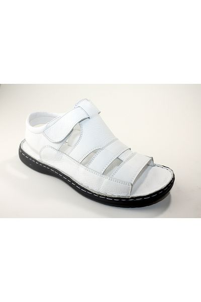 FC SCHNITZER Men's Genuine Leather Beach Sandals