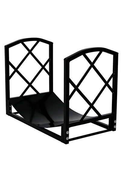 Abronya Odun Koyma Sepeti Şömine Yanı Odun Sehpası