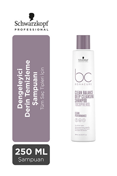 Bonacure Bc Clean Dengeleyici Derin Temizleme Şampuanı 250ml