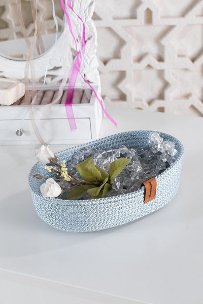 Znp Home Organizator Ovoid Organizator Coș - Multifuncțional Handmade