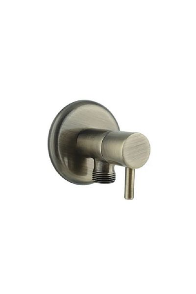 İSAOĞLU YAPI Matte Gold Bidet Tap Antique Goal Intermediate Tap Modern Design Bidet Tap 2 Pieces Set