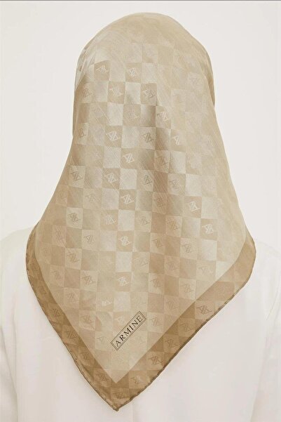 Armine J. Μεταξωτό βαμβακερό κασκόλ