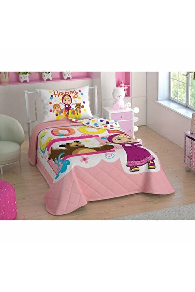 Taç T.K. Disney Bedspread Set Masha Friends Hip