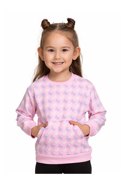 My Hanne Butterfly Patterned Sweat 54362