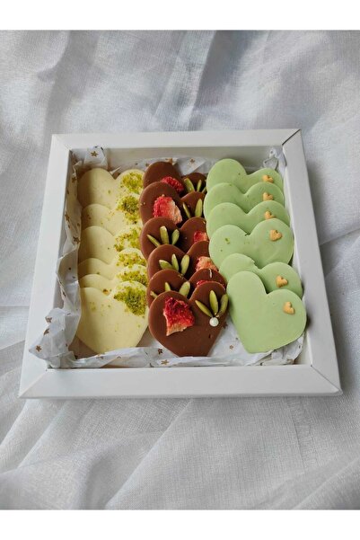 Callebaut El Yapımı Kalpli Mendiant Çikolata