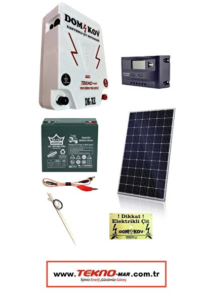 DOM KOV Güneş Enerjili Ayı Domuz Kovucu Çit Sistemi - Domuz Ayı Teli
