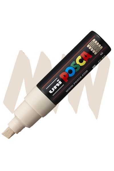 Uni Posca Marker PC-8K 8.0mm Beige