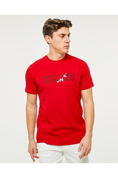 Rey Polo 71 PRINT DETAILED BICYCLE COLLAR T-SHIRT