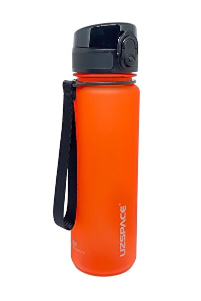 Uzspace زجاجة مياه تريتان ناعمة الملمس من سلسلة المجموعة الجديدة سعة 500 مل