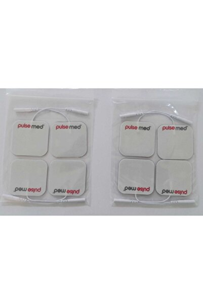 Pulsemed Tens Cihazı Kablolu Yedek Elektrot 5x5 Tens Pedi 4 Lü ( 2 Paket )