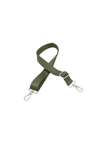 Anatolia GREEN Adjustable NICKEL BUCKLE Bag Handle Bag Accessory PHONE Hanger 3cm Width 120 Cm Length