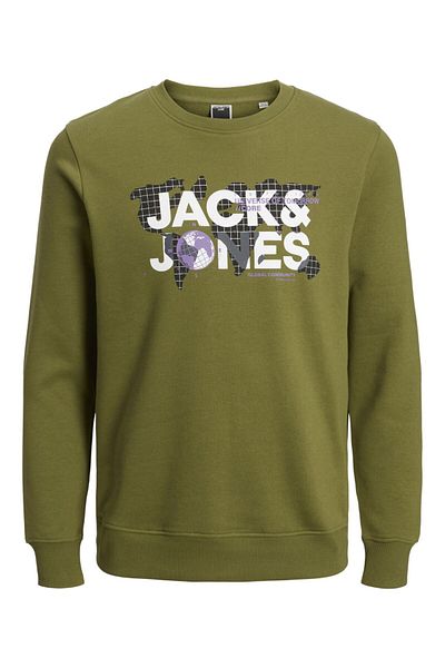 Jack & Jones Φούτερ με στάμπα Jack Jones JCODUST Plus Size