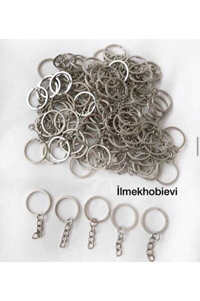 ilmekhobievi حلقة سلسلة مفاتيح 25 قطعة (EZME 25 مم الأول)الجودة)