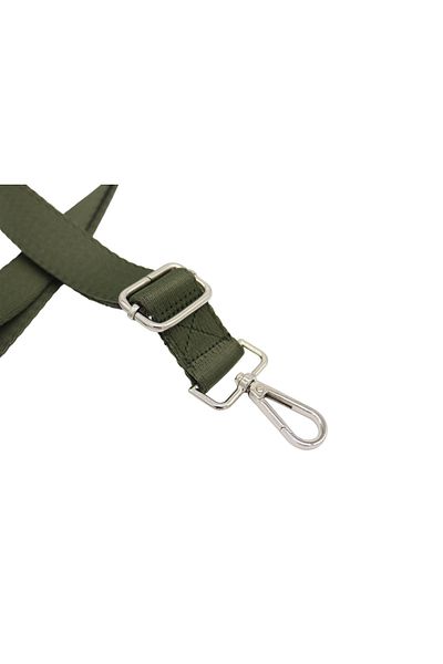 Anatolia GREEN Adjustable NICKEL BUCKLE Bag Handle Bag Accessory PHONE Hanger 3cm Width 120 Cm Length