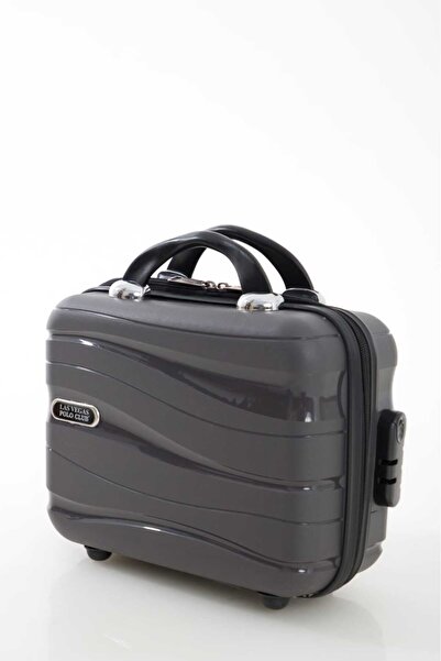 THELOST Pp Kalite Siyah Makyaj El Valizi Seyahat Çanta Şifreli Kırılmaz Antri...