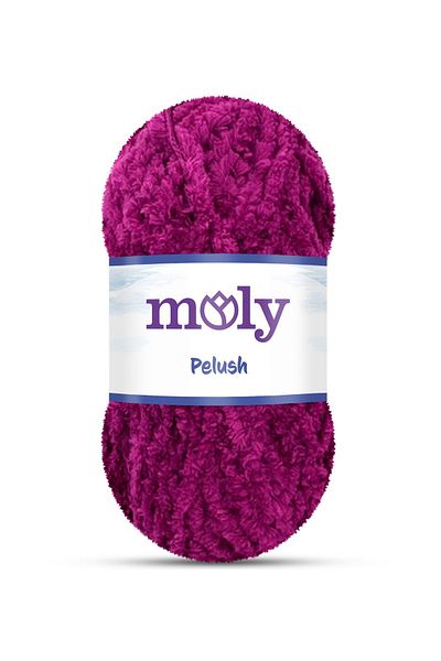 Moly Plush Feather Knitting Yarn 100gr (070)