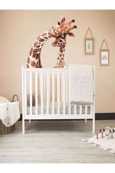 MAARS Anne ve Bebek Zürafa çocuk odası sticker