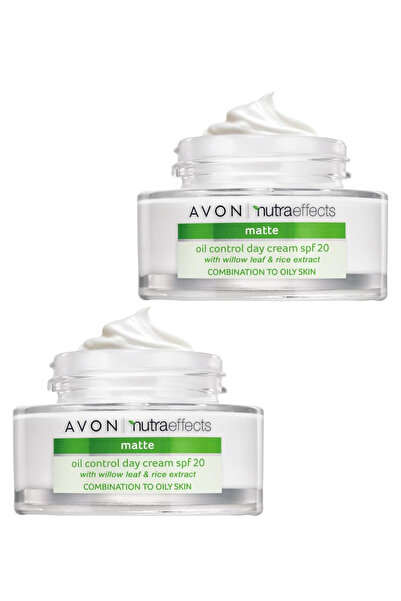 AVON Nutra Effects Matte Gündüz Kremi Spf20 50 Ml. İkili Set