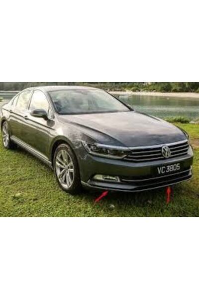 OTOTUNING53 Volkswagen Passat B8 Krom Ön Tampon Çıtası 3 Parça 2015-Sonrası