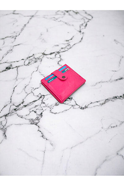 UCCELLO Γυαλιστερό γυναικείο πορτοφόλι με θήκη για κάρτες από λουστρίνι με ζά...