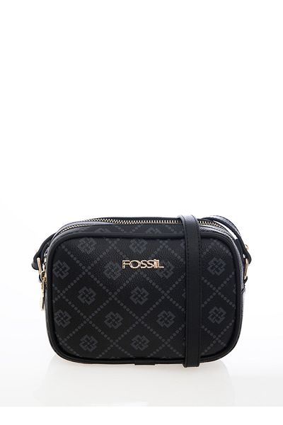 Fossil Women's Black 19x13x8 cm Crossbody Bag 05FM24Y1001