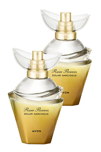AVON Rare Flowers Solar Narcissus Kadın Parfüm Edt 50 Ml. İkili Set
