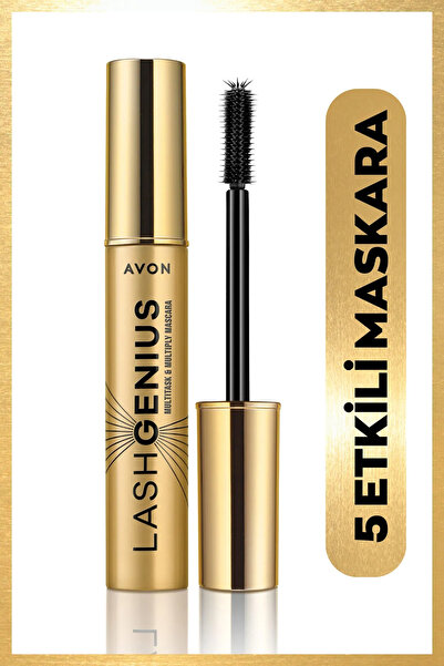 AVON True Lash Genius 5 Etkili Maskara 10 Ml. Modern Navy İkili Set