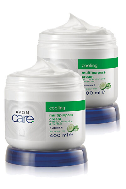 AVON Care Cooling Salatalık, Aloe ve Mentollü E Vitaminli Çok Amaçlı Krem 400...