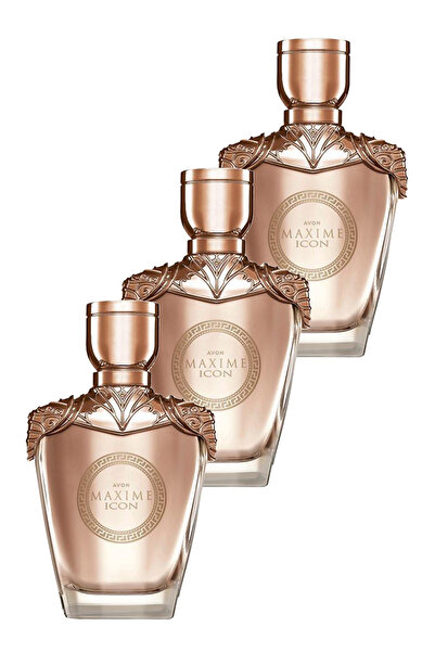 AVON Maxime Icon Erkek Parfüm Edt 75 Ml. Üçlü Set