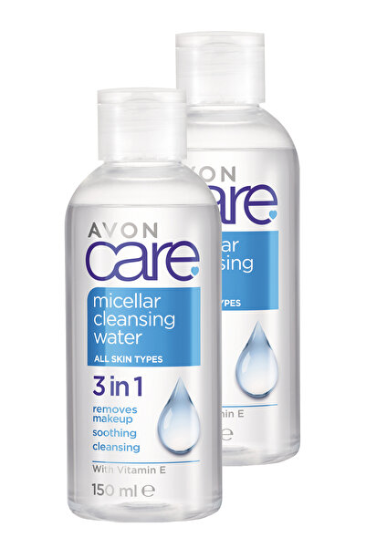 AVON Care Micellar Water 3 in 1 E Vitaminli Micellar Cilt Temizleme Suyu 150 ...