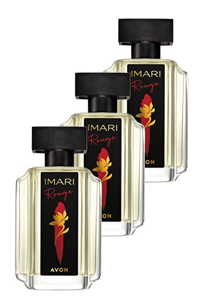 AVON Imari Rouge Kadın Parfüm Edt 50 Ml. Üçlü Set