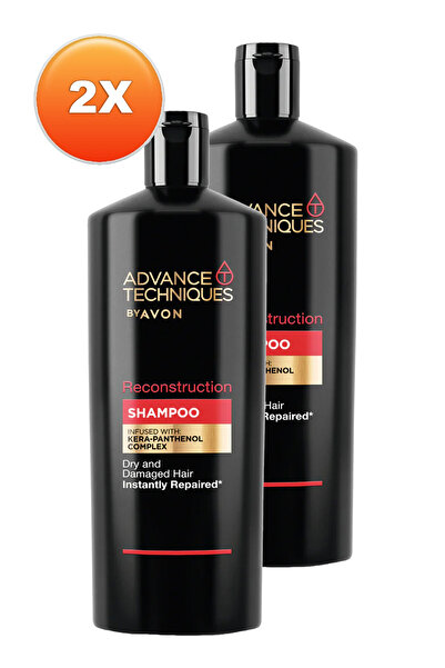 AVON Advance Techniques Reconstruction Onarıcı Şampuan 700 Ml. İkili Set