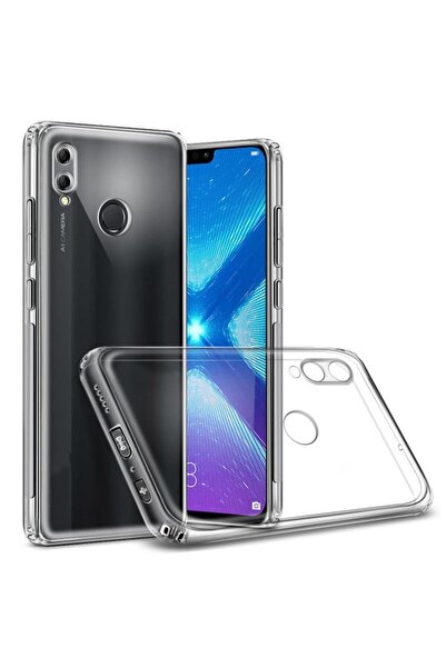 Miscase Huawei P30 Pro Şeffaf Tıpalı Kamera Korumalı Silikon Kılıf