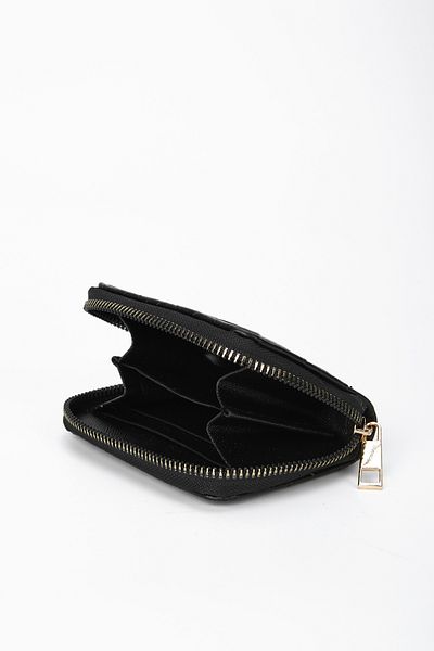 minebag Mini Diamond Pattern Azog ZC117 Women's Wallet Black