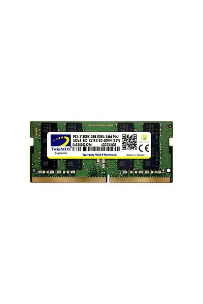 TwinMOS 4 Gb Ddr4 2666Mhz Twinmos 1.2V Cl19 Nb Mdd44Gb2666N