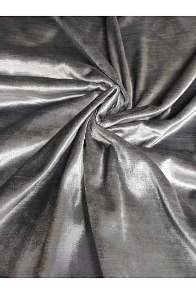 Evcimenhome Χοντρό Βελούδινο Μέγεθος Ύφασμα 120x180velvetgrey
