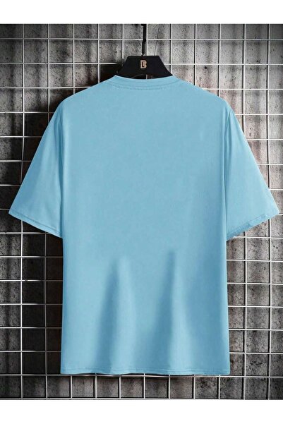 MOONBULL Ανδρικό μπλουζάκι Los Angeles Chest στάμπα Oversize