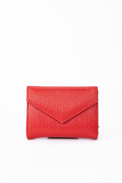 minebag Envelope Detailed Tronco ZC115 Women's Wallet Red