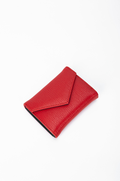 minebag Envelope Detailed Tronco ZC115 Women's Wallet Red