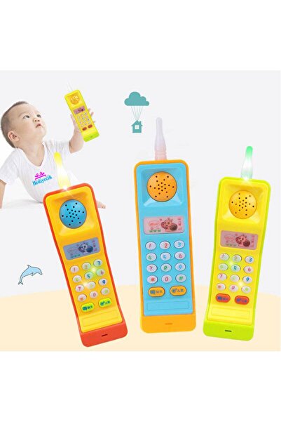 hediyecik Eğitici Ingilizce Sesli Işıklı Akıllı Ilk Telefonum 18 Cm