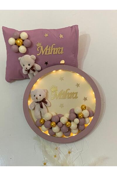 bebek atölyem Kişiye Özel El Işi Bebek Kapı Süsü