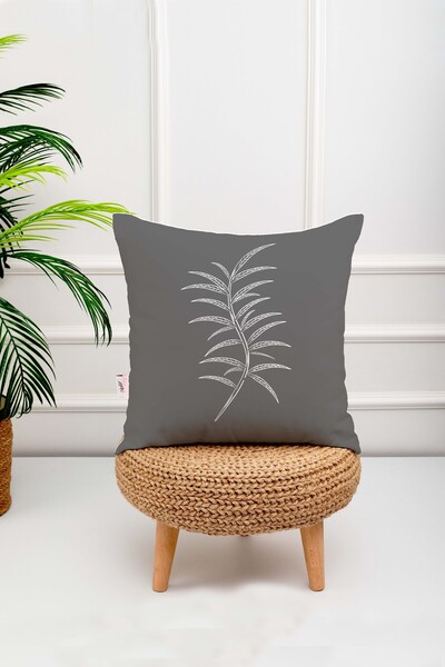 menesahome Sivi polomljeni pod, beli Sa deznom suvi divlji cvetovi, set Digit...