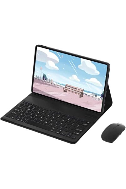 Fogy Samsung Tab S10 Lite/S10 Fe/s9 Fe 10,9 Inç Uyumlu Bluetooth Türkçe Q Klavyeli Kılıfı Mouse