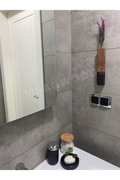 MSAĞWOODS TASARIM AHŞAP ÇİÇEKLİK MUTFAK BANYO KIŞ BAHÇESİ BOHEM RUSTİK YAPAY ÇİÇEK BALKON EV HEDİYESİ ÇEYİZ