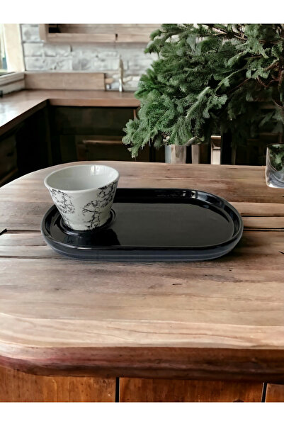NİLİN VADİSİ Seramik Sos Kaseli Oval Sunumluk - Sosluk