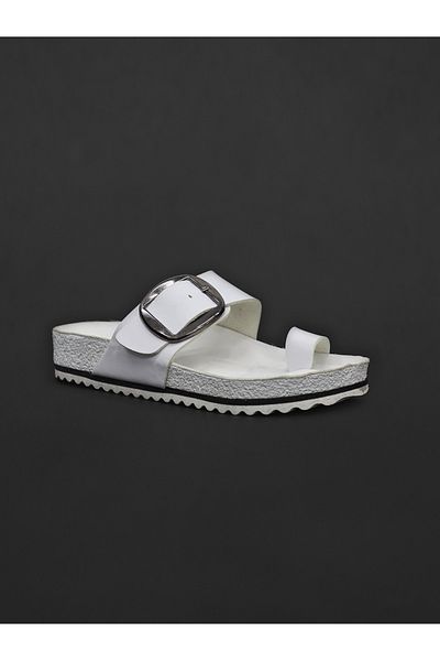 COMFORT OF PANTOFOLE αθλητικές λευκές παντόφλες
