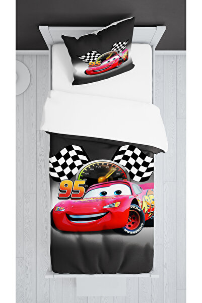 Lavisa İsme Özel Tek Kişilik Mikro Saten Nevresim kılıfı ve Yastık Kılıfı Şim...