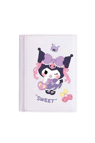 synshop Sanrio Kuromi Cinnamoroll My Melody Melody Pochacco Leather Wallet Card Holder Gift