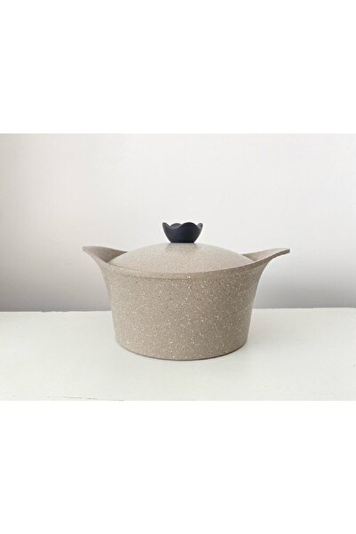 ThermoAD Cast Granite 24 Cm Deep Pot / Mink