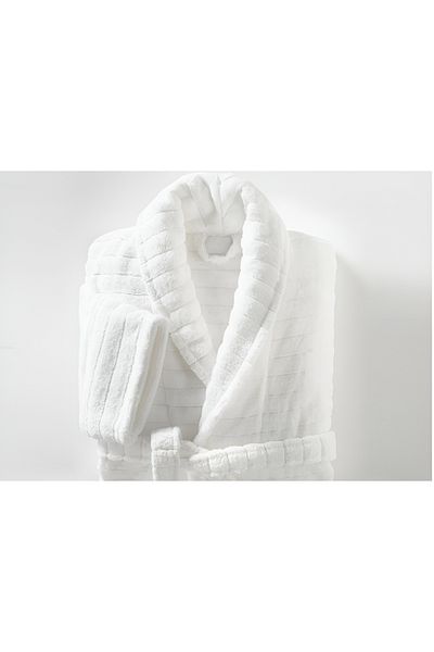 HIZSOY TEKSTİL Halat de baie Jacquard Ultra Lux - Bej moale